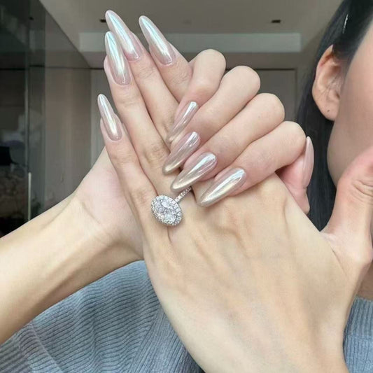 Pure Color Aurora Ultra-Stunning Press-On Nails
