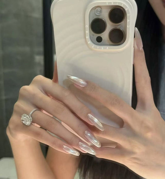 Pure Color Aurora Ultra-Stunning Press-On Nails