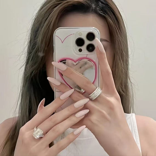 Nude Pink Handmade Press-On Nails