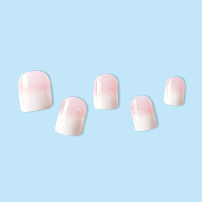 Elegant Gradient Press-On Nails