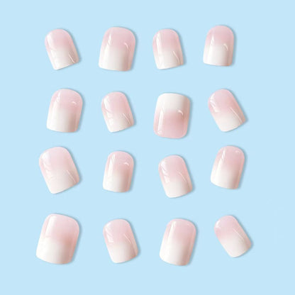 Elegant Gradient Press-On Nails