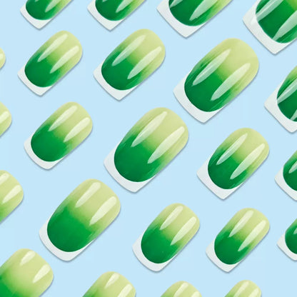 French-Style Edgy Girl Best-Selling Gradient Press-On Nails