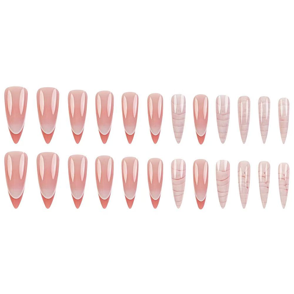French Pink Gradient Press-On Nails