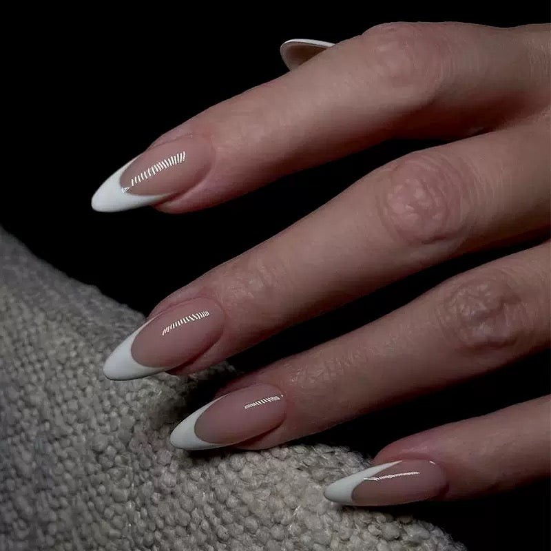 Minimalist French Sophisticated Press-On Nails