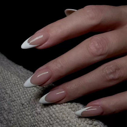 Minimalist French Sophisticated Press-On Nails