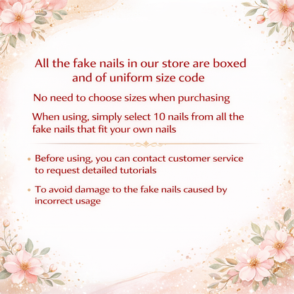 3D French-Style Gradient Long Medium-Length Press-On Nails