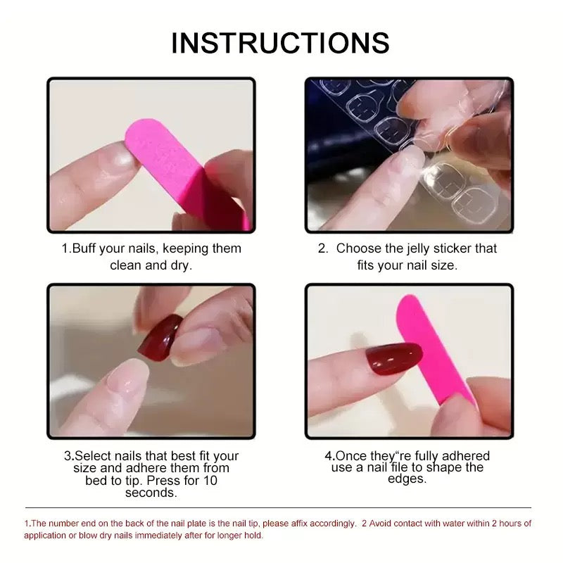 Valentine’s Day Red & White French-Tip Almond Press-On Nails with Heart and Bow Decorations